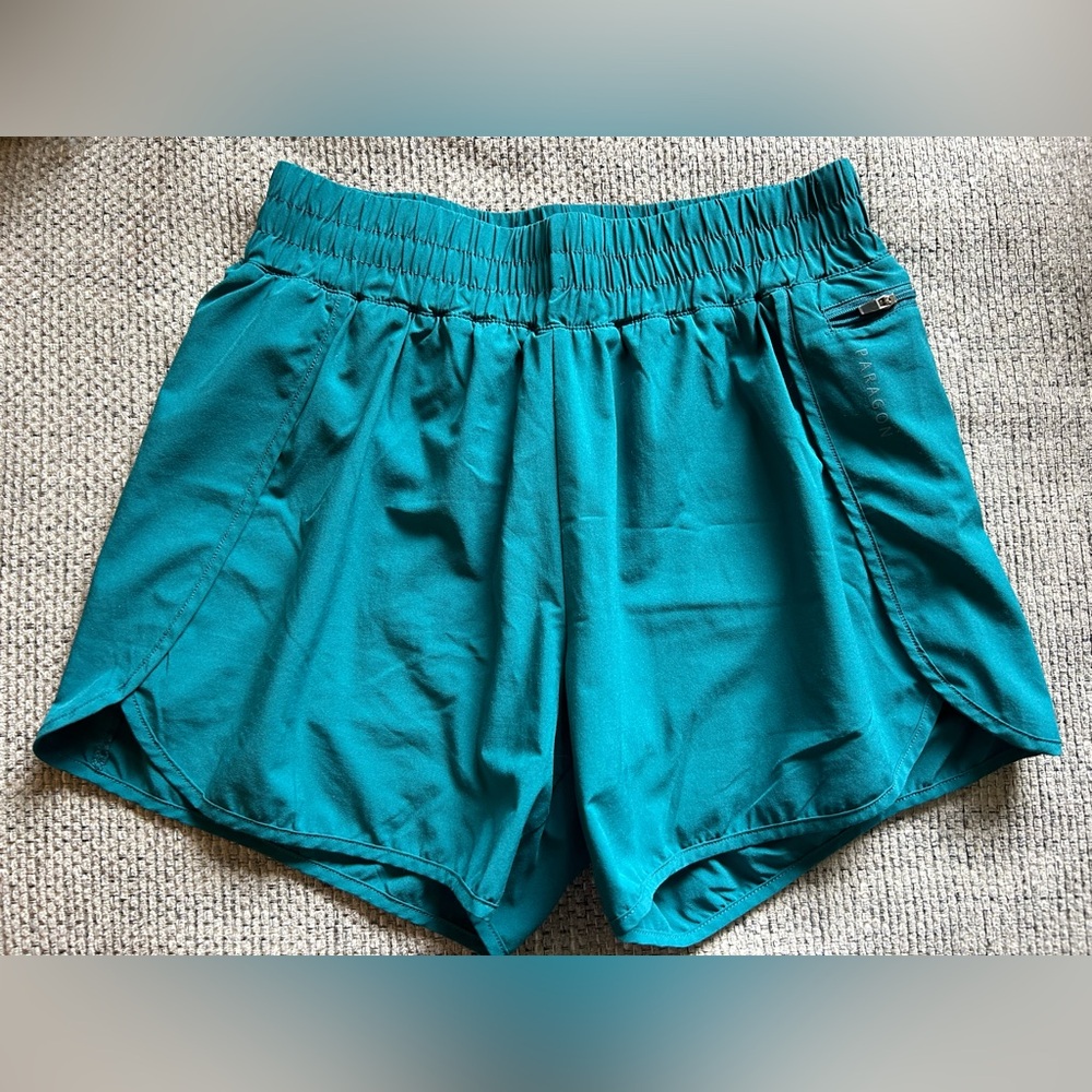 Women’s Teal Paragon Fitwear Athletic Shorts Size Medium